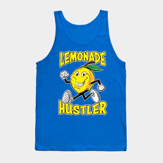 Lemon Running Lemonade Hustler Tank Top by eShirtLabs